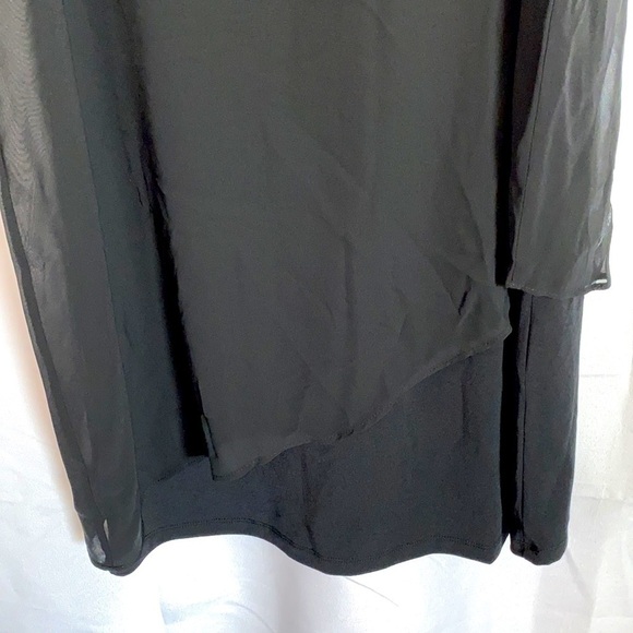 JM Collection Sheath Chiffon Dress - Picture 4 of 8